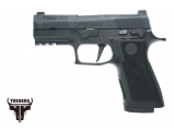 T SIG SAUER P320 XCARRY GREEN GAS AIRSOFT PISTOL Black